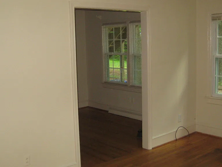 Living room looking into dining room