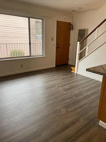 living room area facing front door