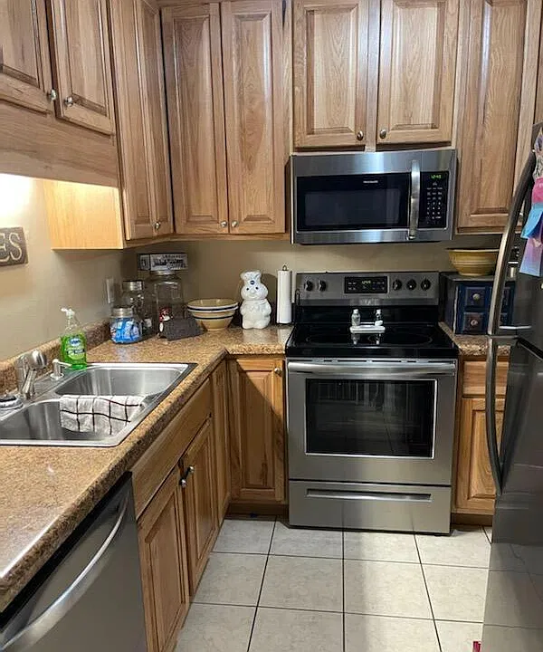 Stainless steel appliances