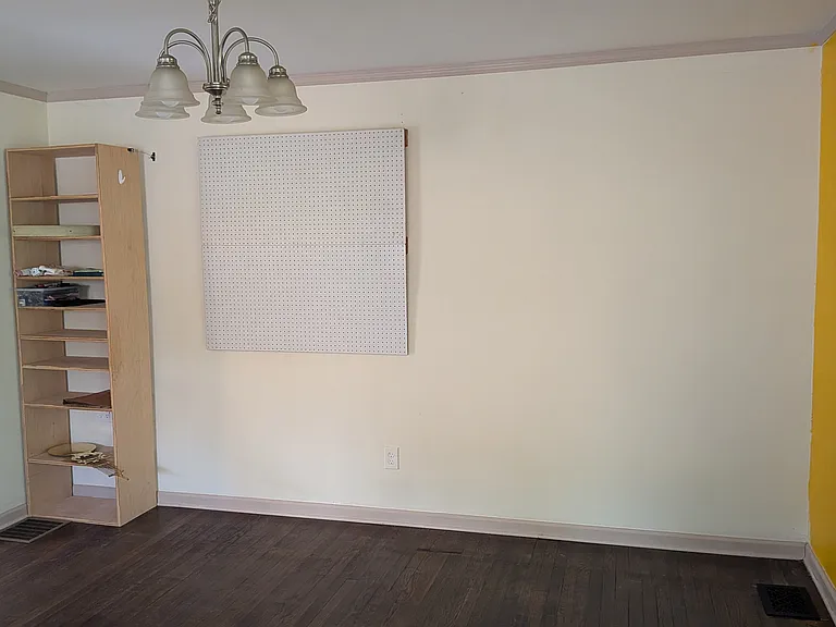 Open dining room