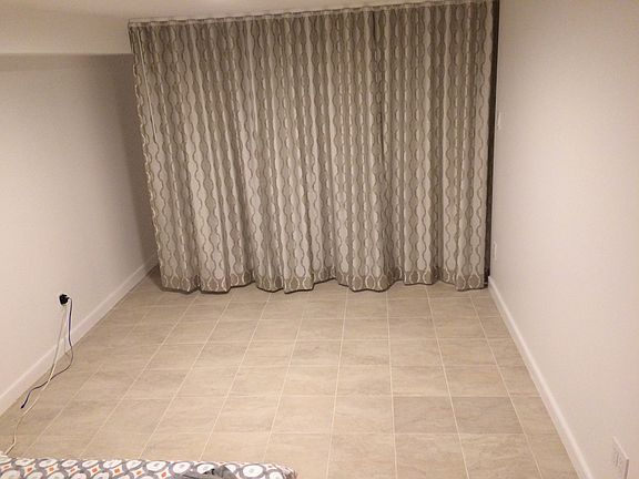 Sleeping Area Curtain Drawn