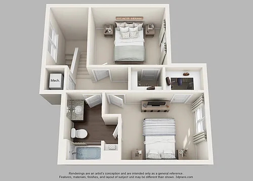 Floor plan The Cretivo
