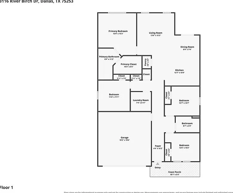 4 bed, 2.0 bath, 1607 sqft, $2,240 — Photo 2