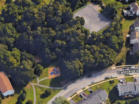 Overhead of Park/Tennis/BB