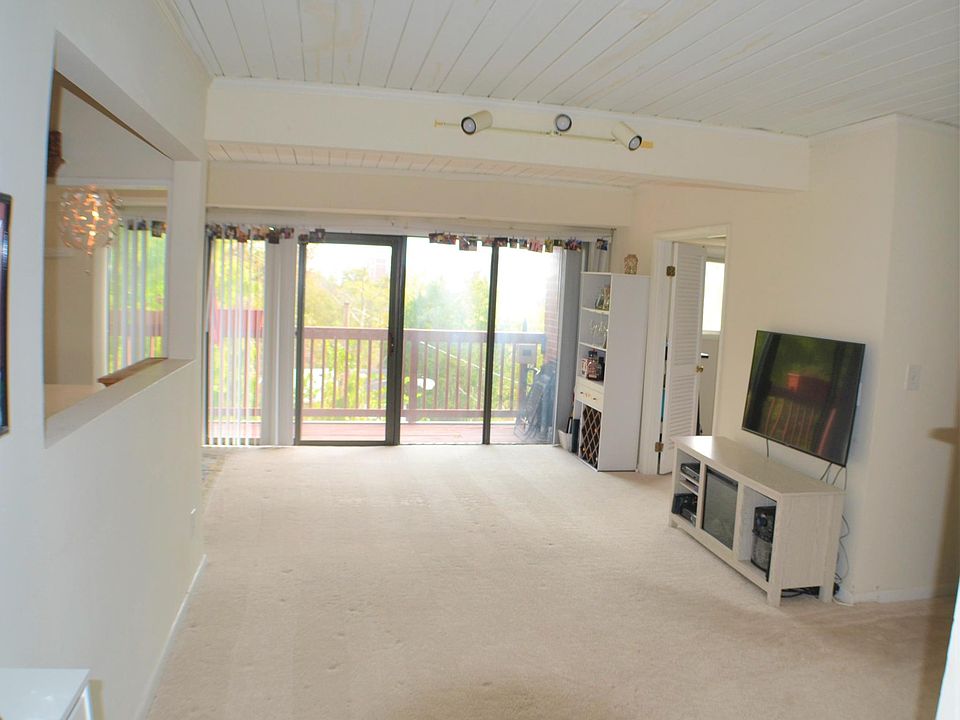 Living room with city view