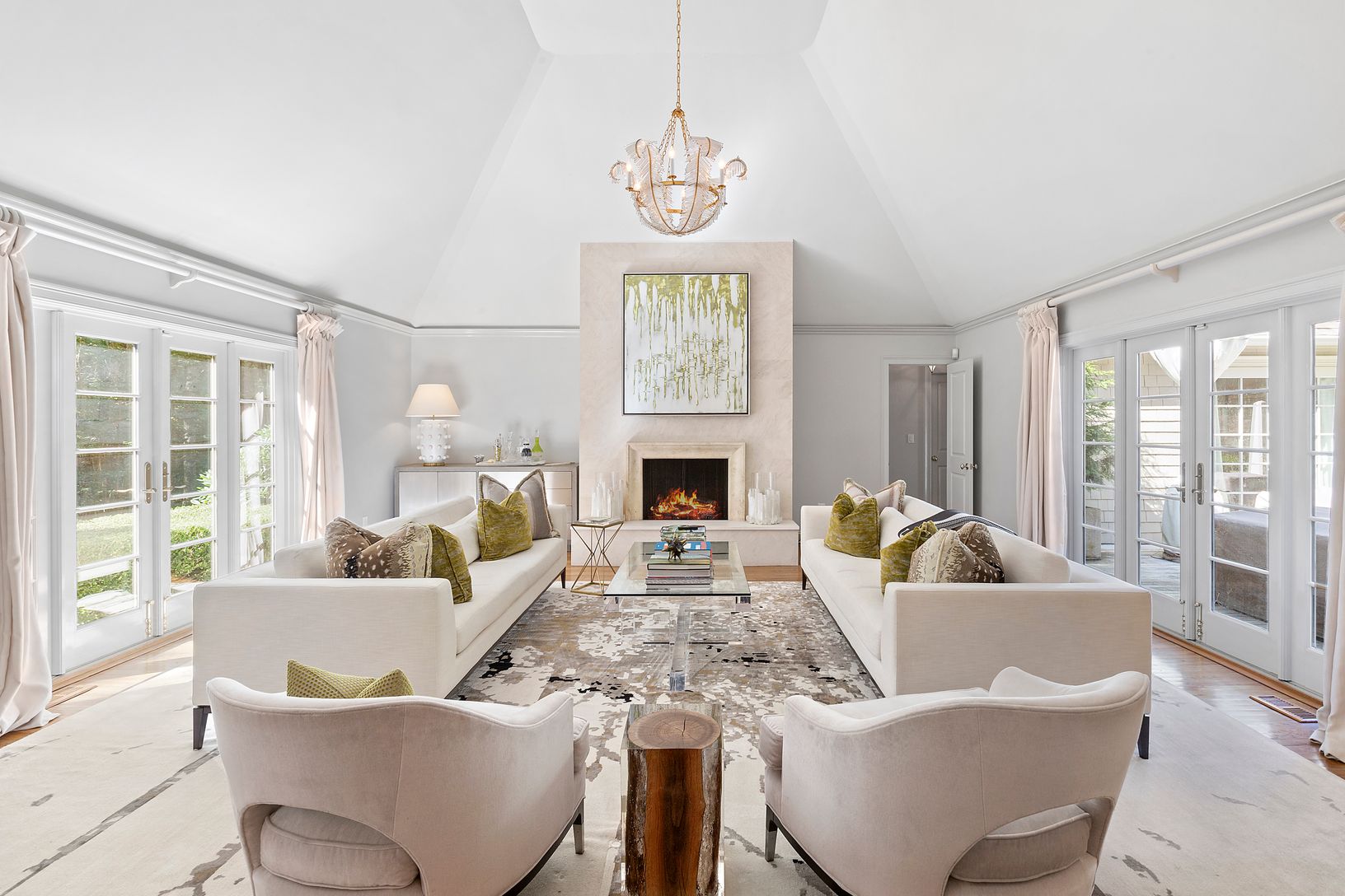  Living Room with fireplace