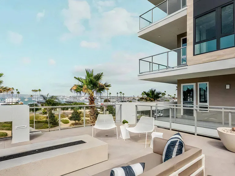 Rooftop Patio Offering Scenic Views and Comfortable Seating