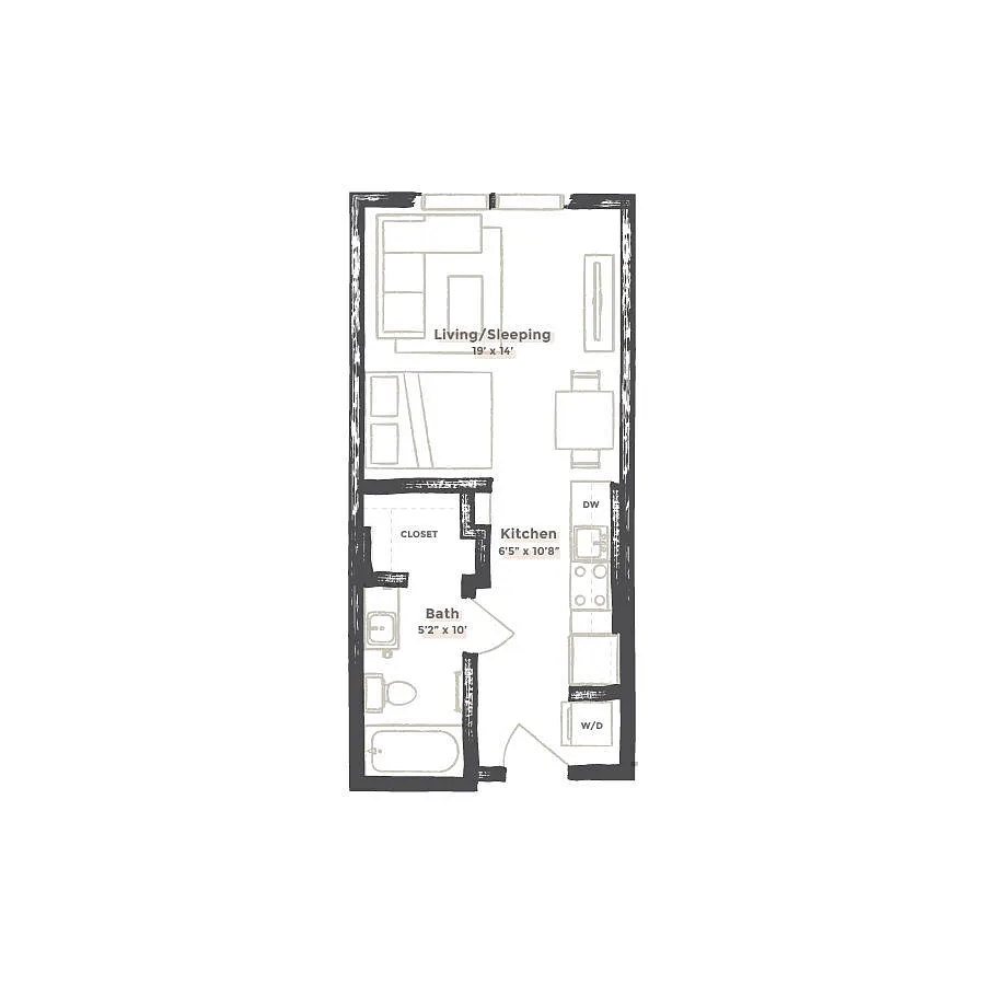 Floor plan Pasadena