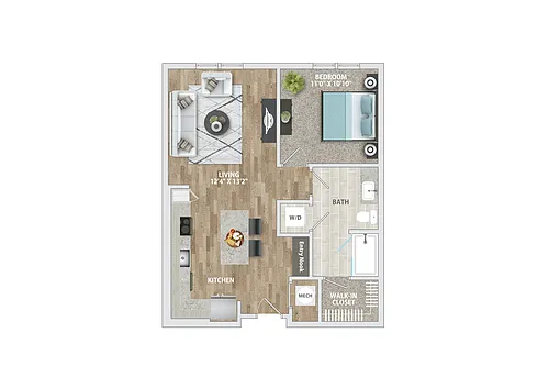 Floor plan The Simone
