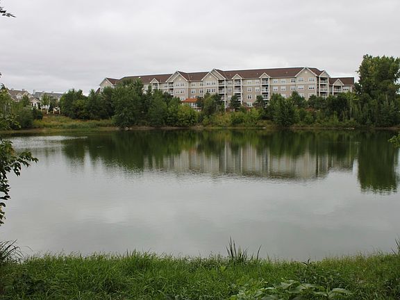 South view over pond