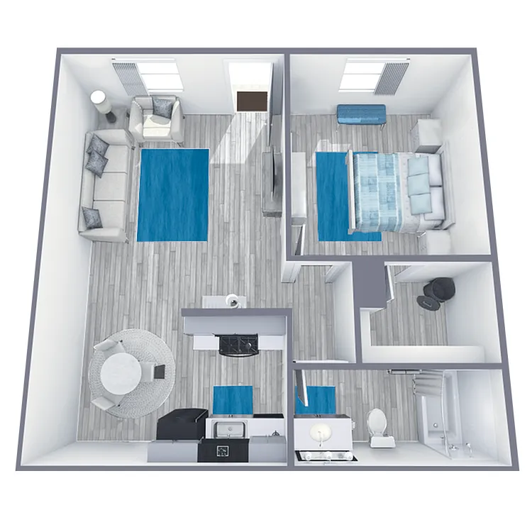 Floor plan A1 Bronze