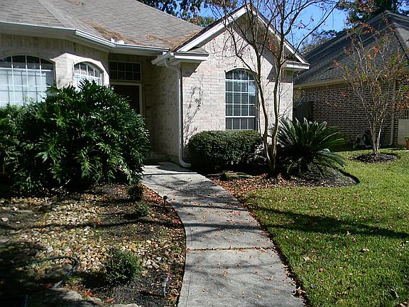 Welcoming path to entry.