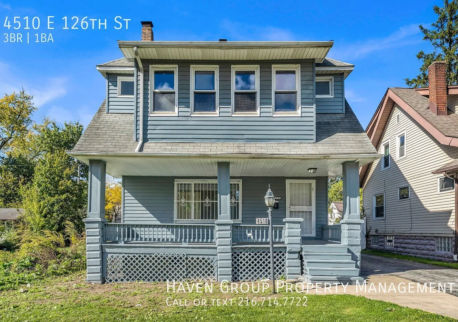 4510 E 126th St, Garfield Hts, OH 44105- Spacious 3-bed 1-bath single-family home! — Photo 1