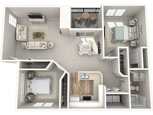 Floor plan Pine A