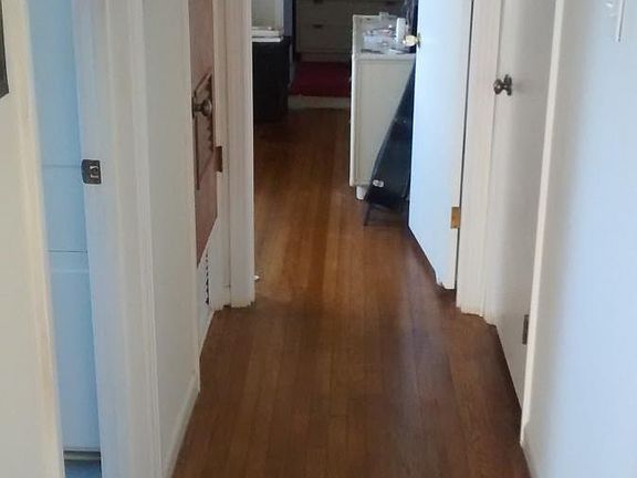 Oak floor hall & bedrooms