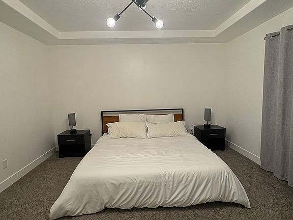 Huge primary bedroom with plenty of room for a king size bed