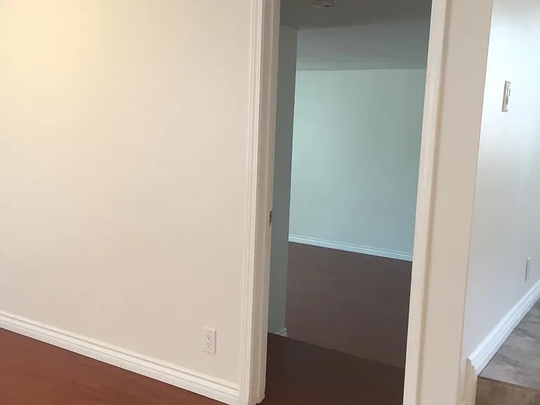 Entrance to large master bedroom from living room