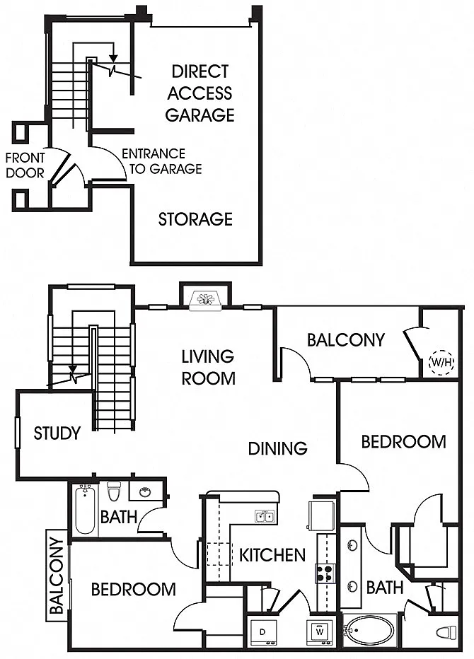 Floor plan Residence Three