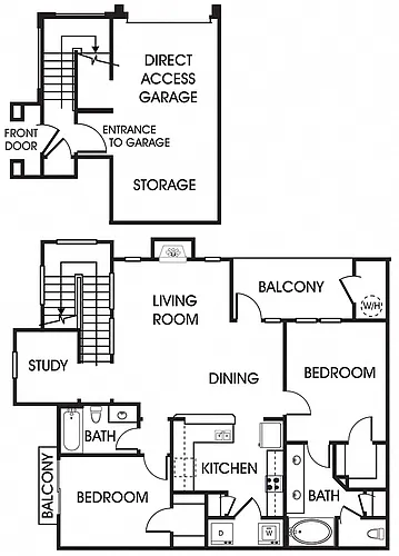 Floor plan Residence Three