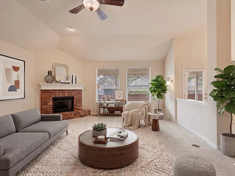 Living room - staged