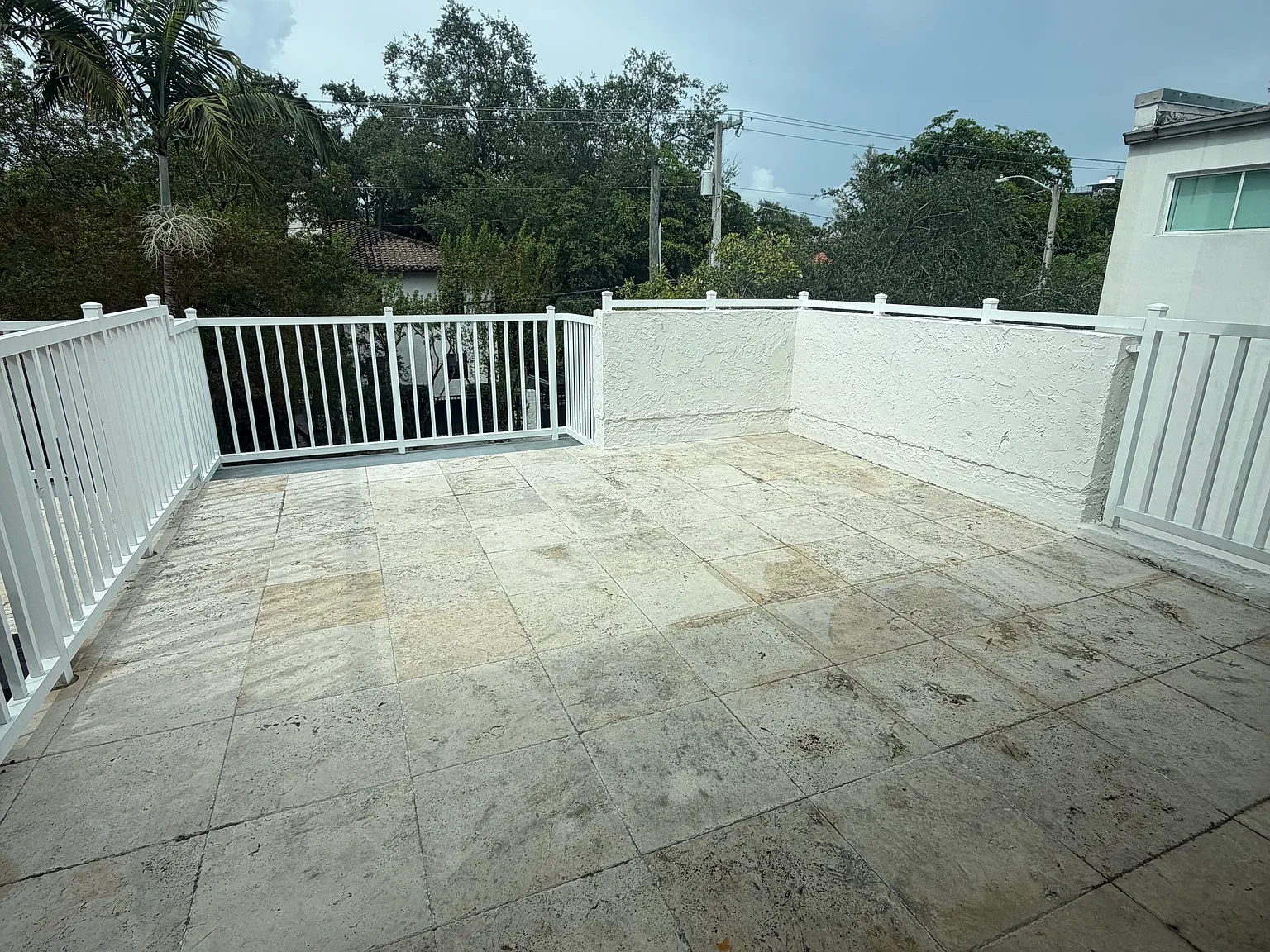 Rooftop terrace