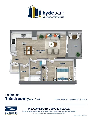Floor plan The Alexander