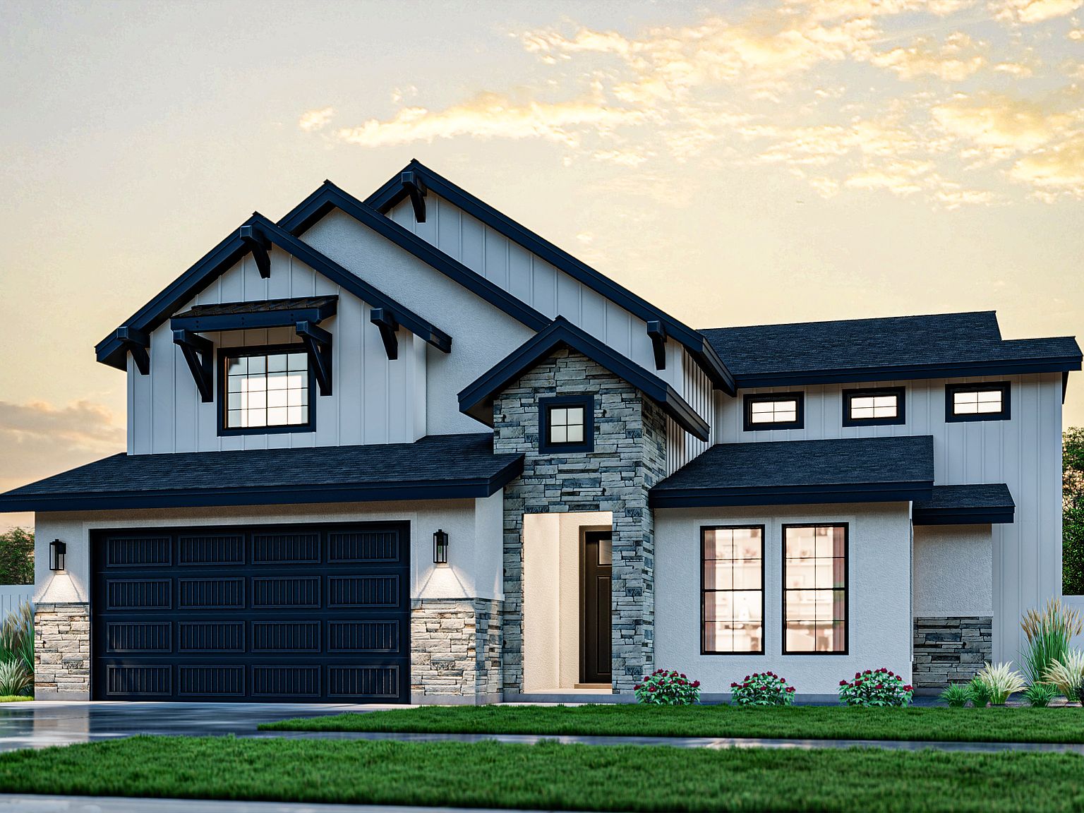 Houston Plan, Sky Mesa Village, Meridian, ID 83642 Zillow