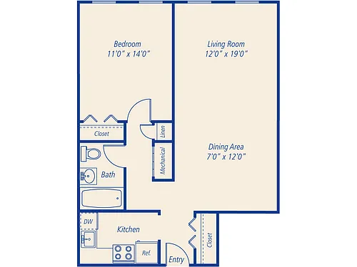 Floor plan A2