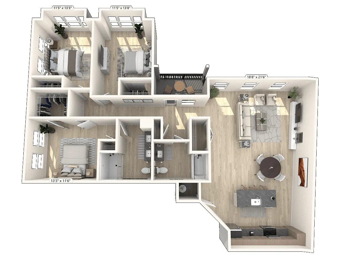 Floor plan D14