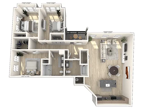 Floor plan D14