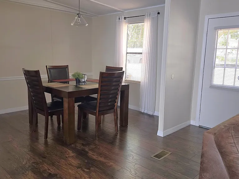 Dining Area
"Cozy dining area open to both the kitchen and living room."