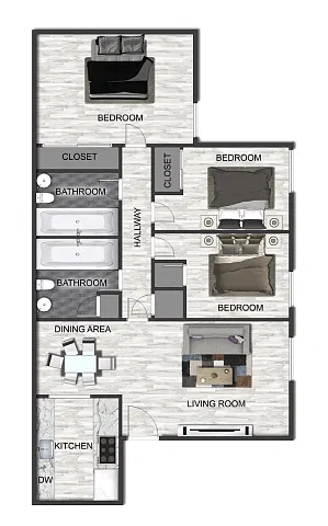 Floor plan C-1
