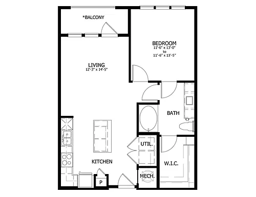 Floor plan Stag's Leap 8A5
