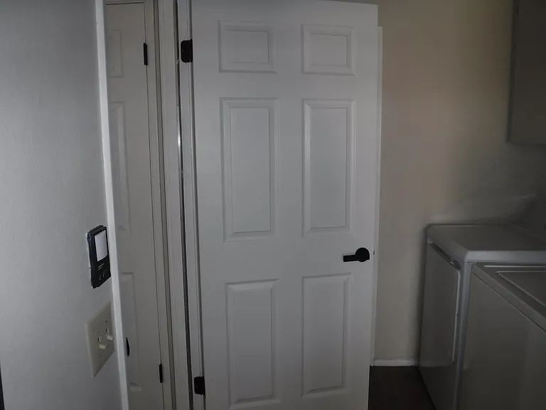 New interior doors and hardware.