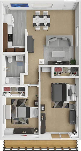 Floor plan Hideaway