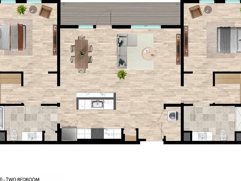 B20 - Two Bedroom B20 - Two Bedroom