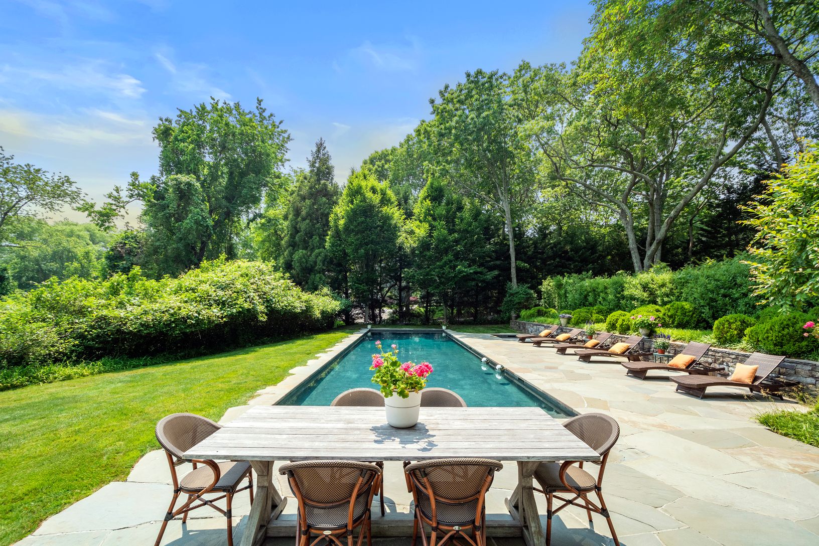 Pool and outdoor entertaining