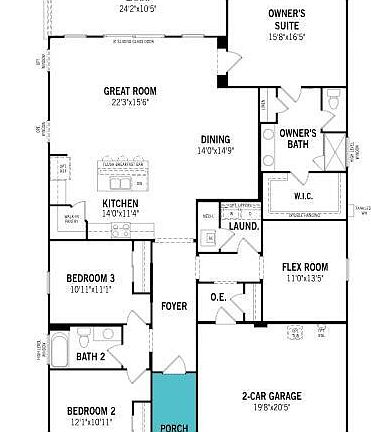 2nd image of 2821 SOUTHERN FERN Court