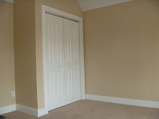 Closet in master bedroom
