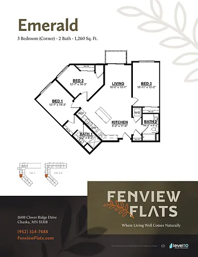 Floor plan Emerald