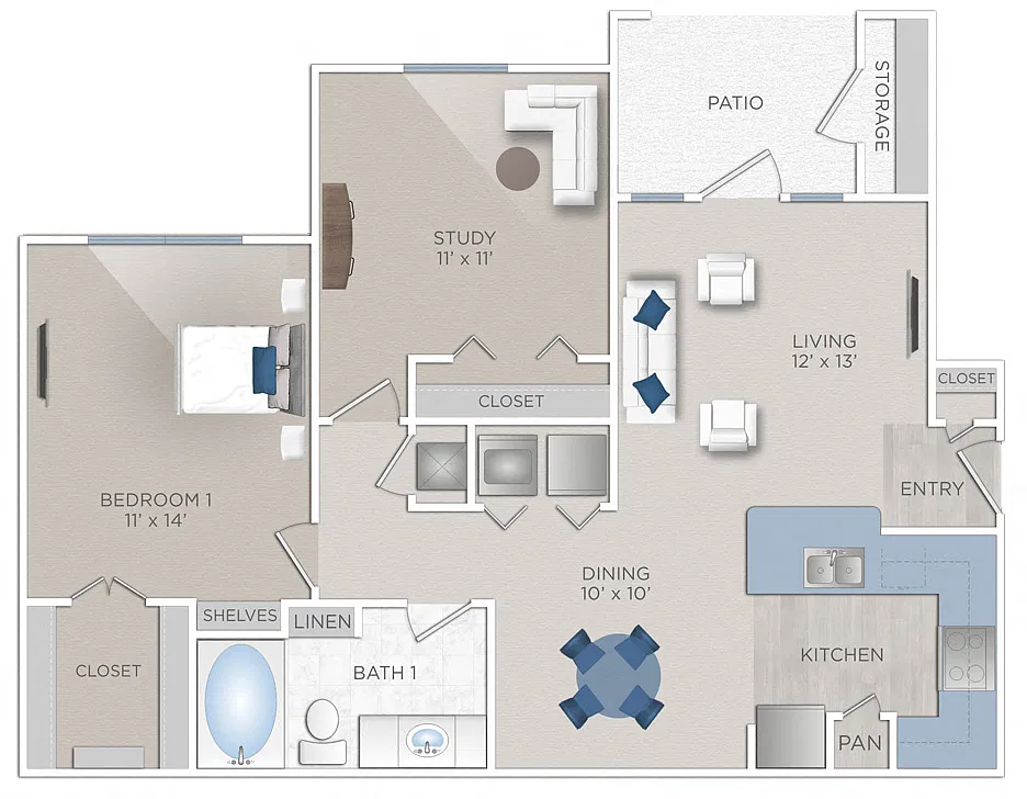 Floor plan Fantasia (A3)
