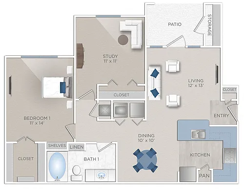 Floor plan Fantasia (A3)