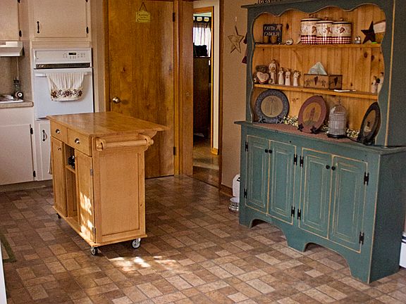 Updated kitchen flooring
