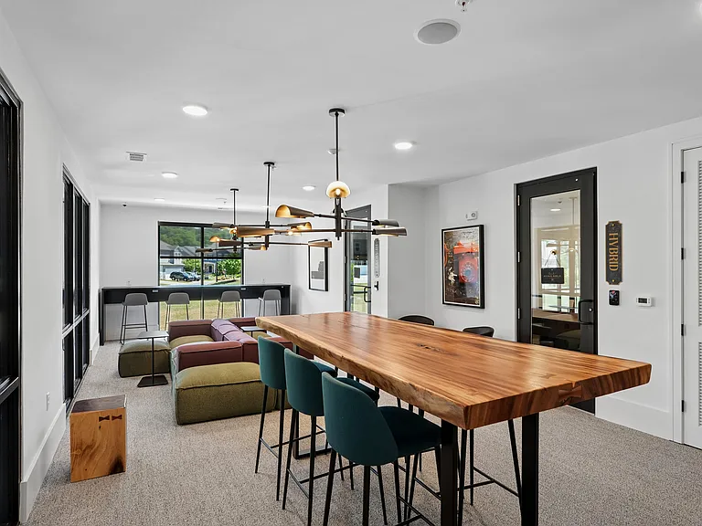 Coworking Lounge with Computers & Printer