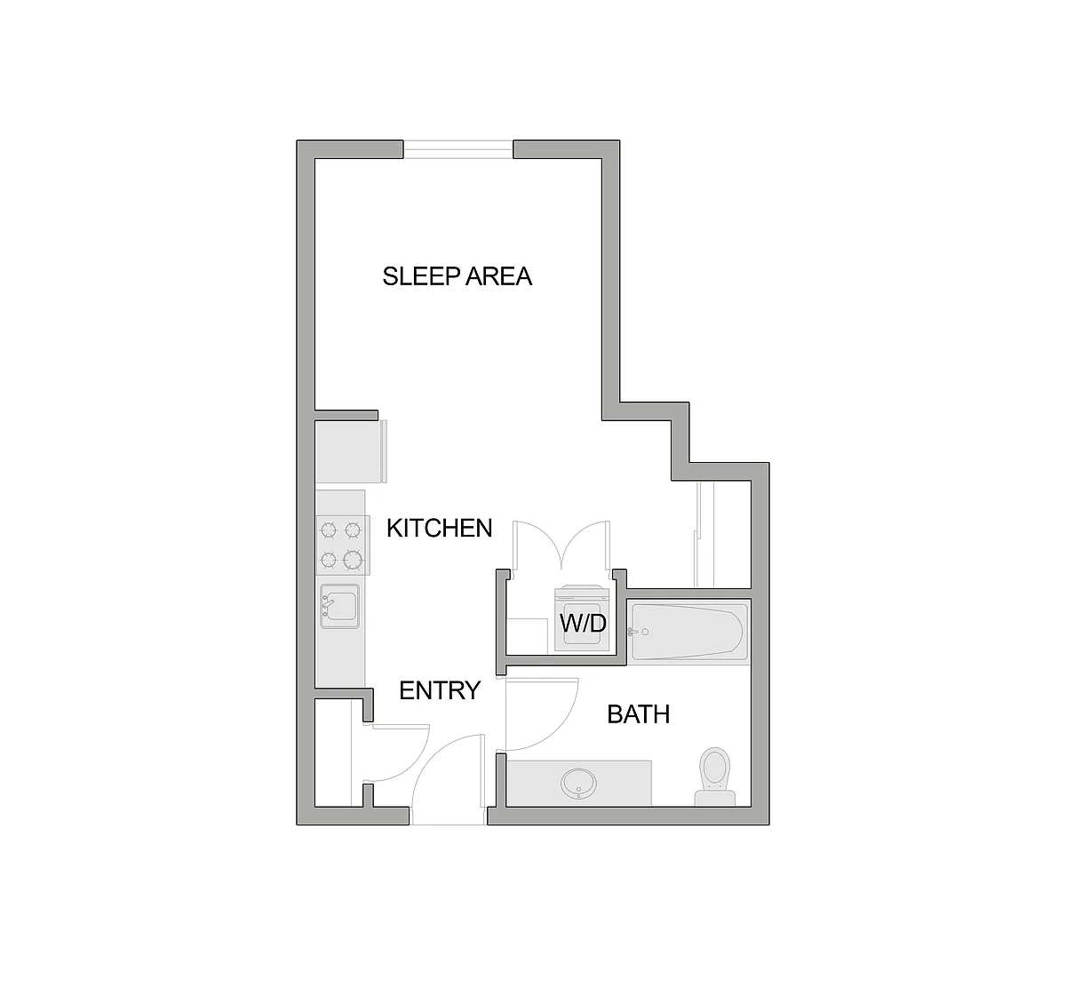 Floor plan The Cooper