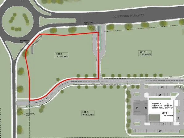 3 W Don Tyson Pkwy, Springdale, AR 72764