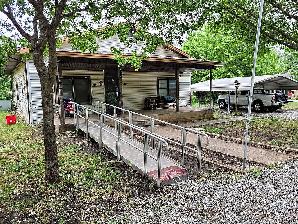 Outside disability ramp and parking