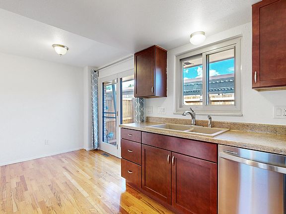 Kitchen with Door to Private Patio