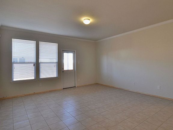 Family Room with Ceramic Tile Floors