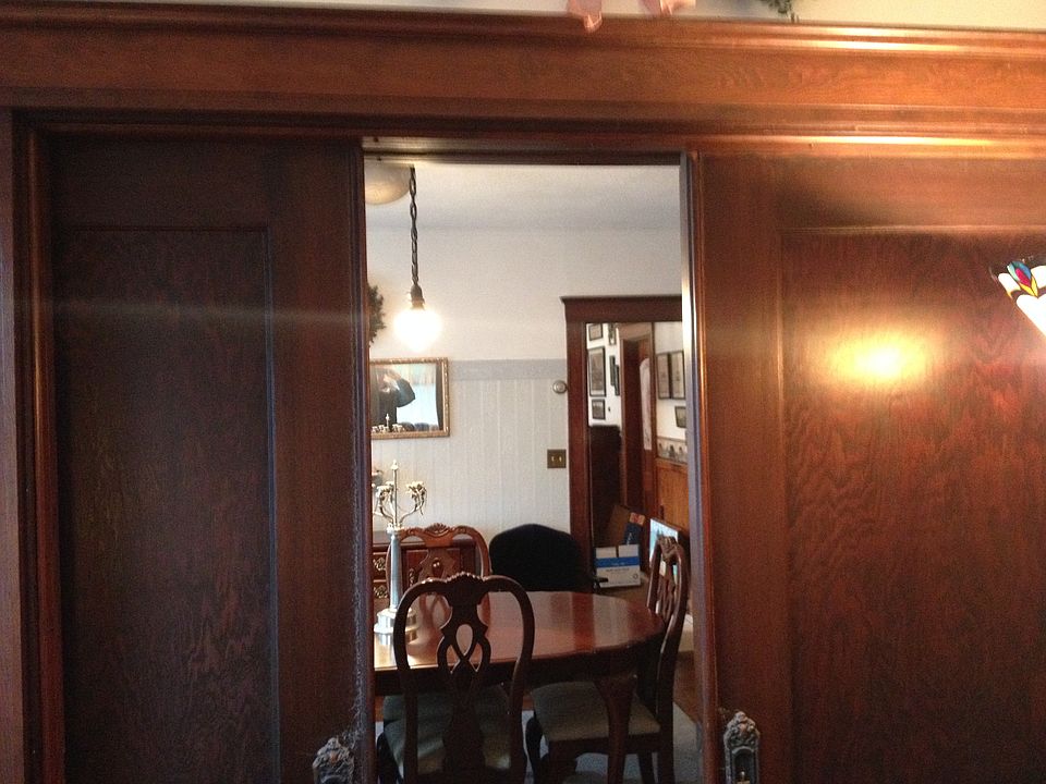 Mahogoney Pocket Doors